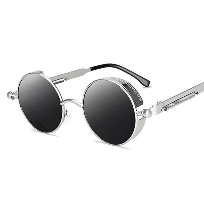 Round Sunglasses Man Gothic