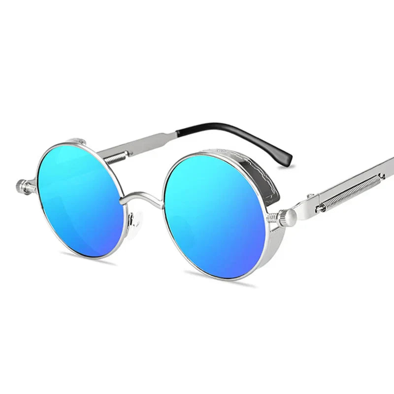 Round Sunglasses Man Gothic