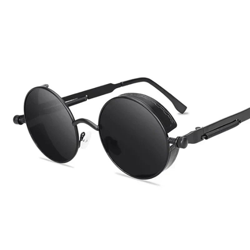 Round Sunglasses Man Gothic