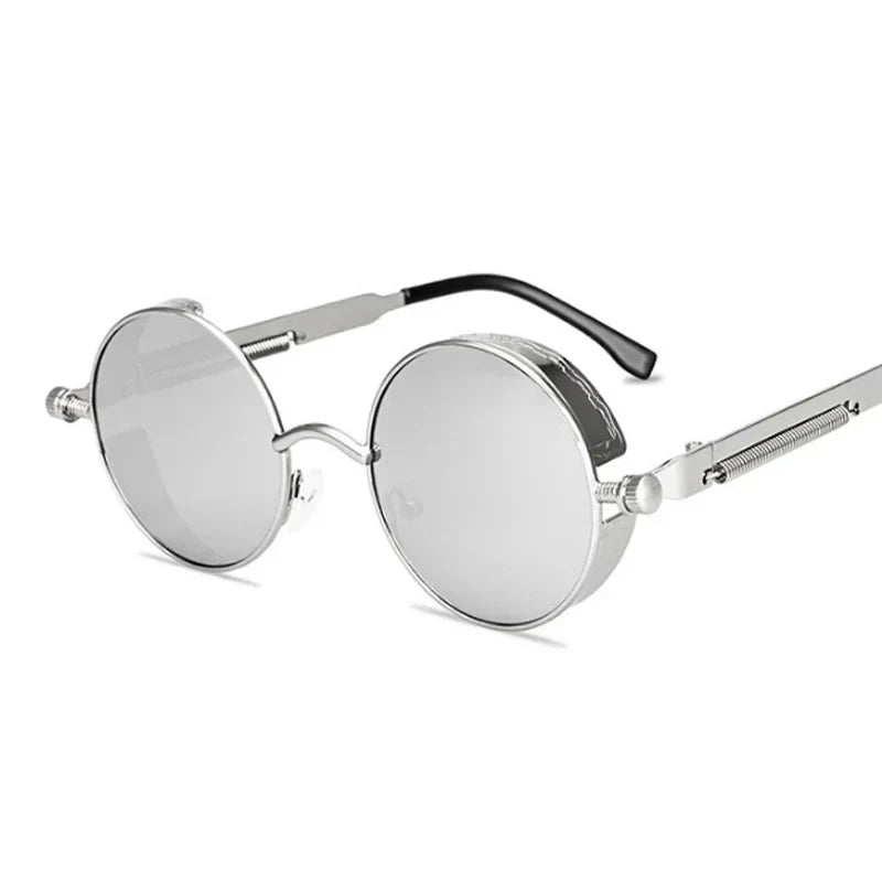 Round Sunglasses Man Gothic