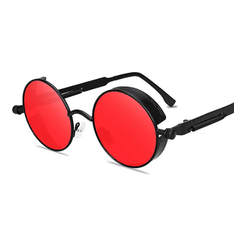 Round Sunglasses Man Gothic