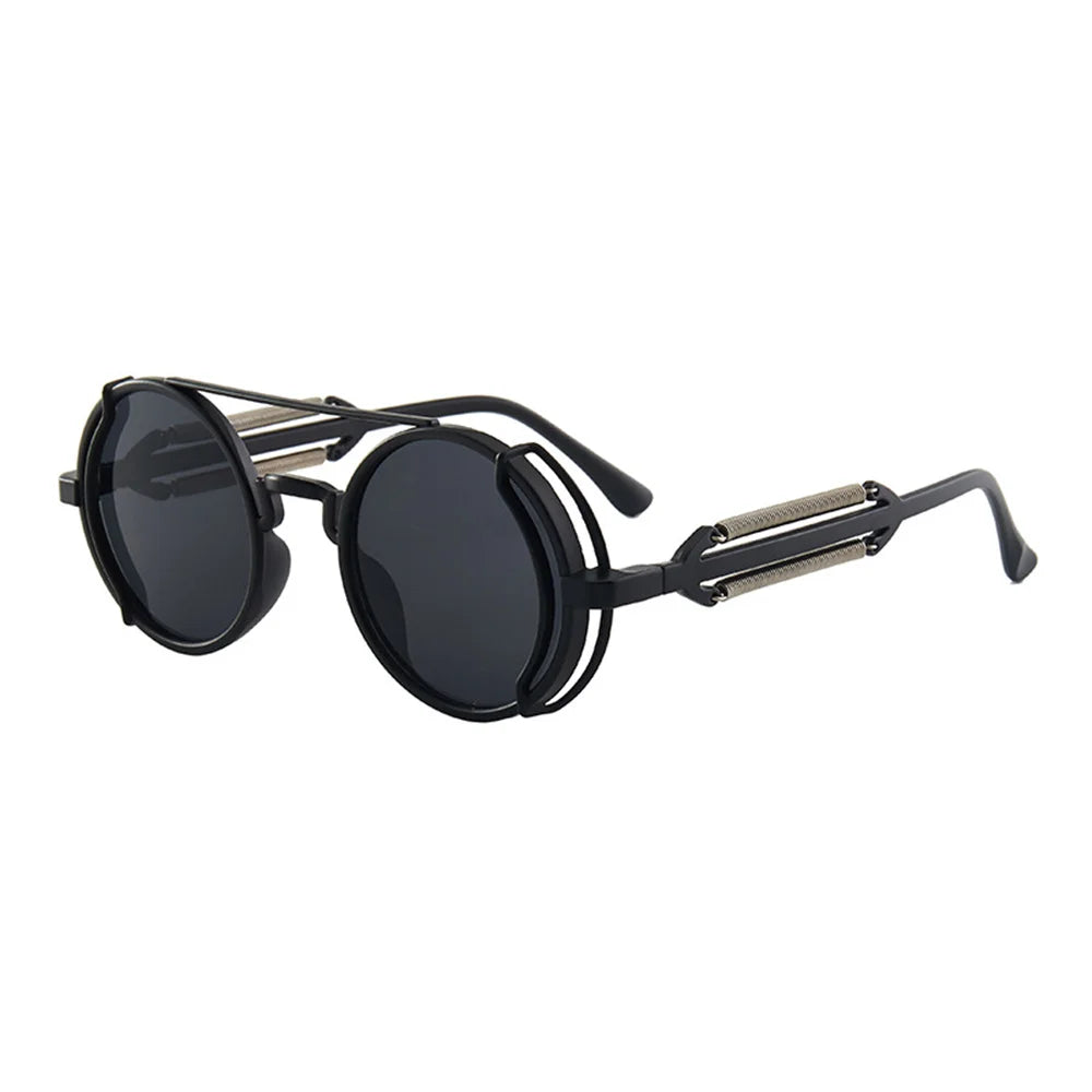 Fashion Round Frame Gothic