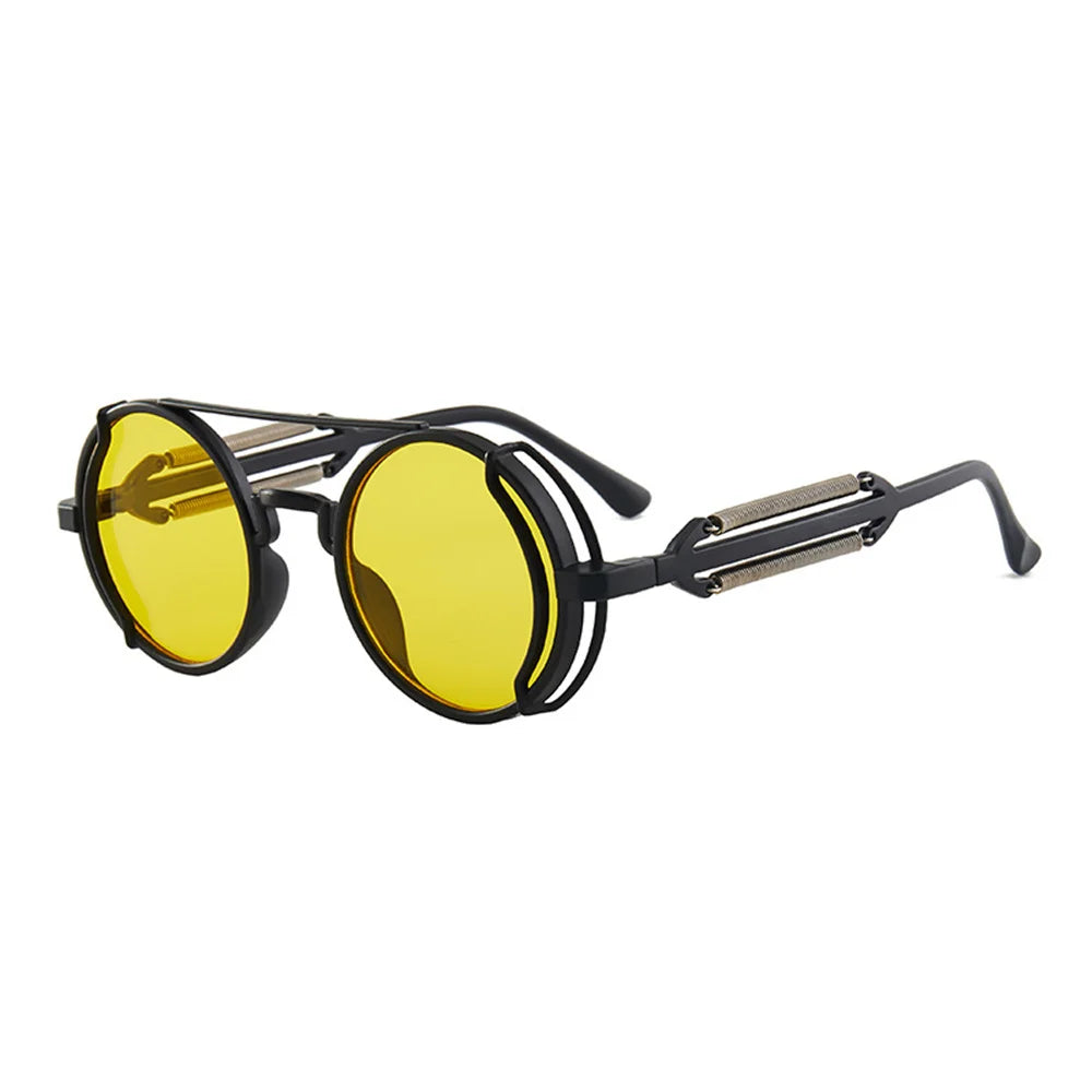 Fashion Round Frame Gothic